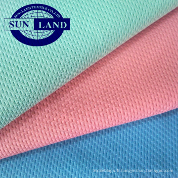 dry fit mesh fabric pour habillement, sports polyester mesh fabric